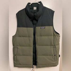 Men’s Reversible Bivy Down Vest, Industrial Green, Size XL